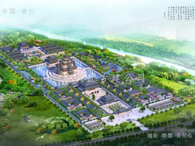 连云港古建筑工程施工方案总体规划图